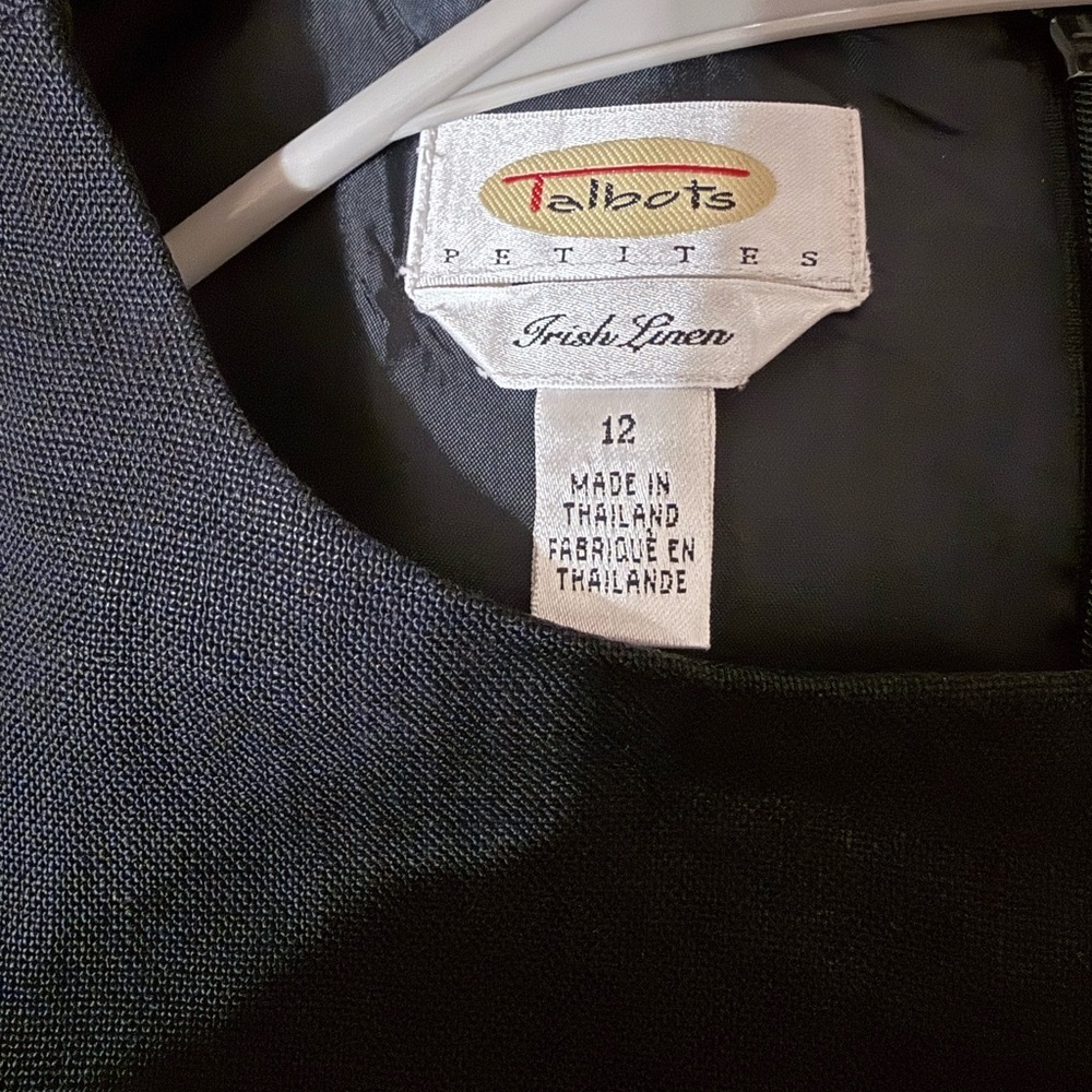 Talbots Elegant black Mini Dress - Picture 5 of 5